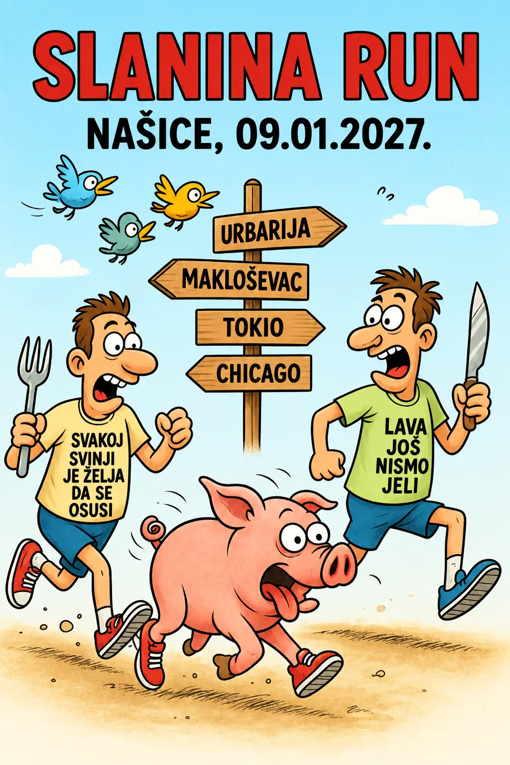 Slanina Run_ Komična utrka u Našicama